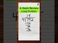 How To Do Long Division Math With Mr J