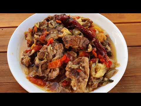 Azerbaijani Traditional Lamb Stew Recipe - Bughlama | Easy and So Delicious
