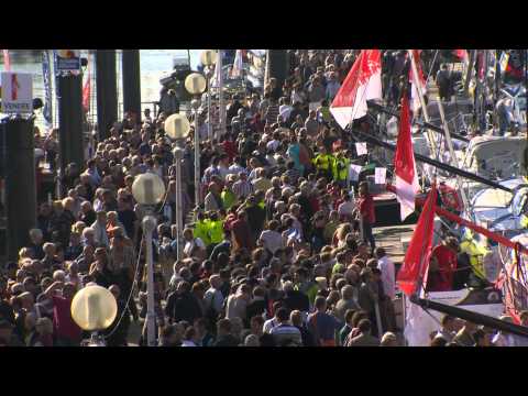 comment assister à l'arrivée du vendee globe