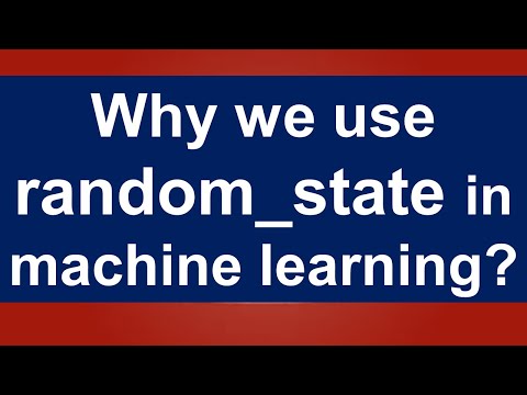 Why we use random state in machine learning Urdu Hindi Lesson 3A
