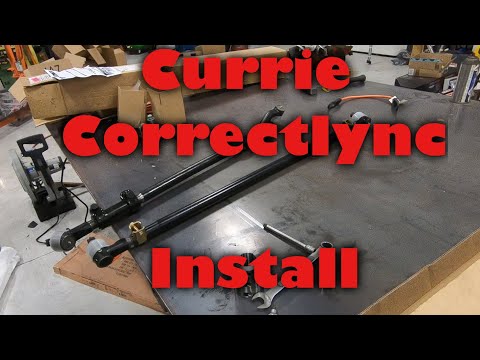 Currie CorrectLync Steering Install