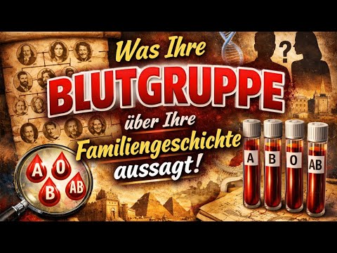 What your blood type reveals about your family history!