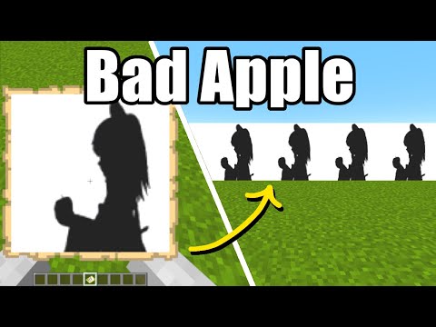 Bad Apple, but it's 8,766 Minecraft Maps