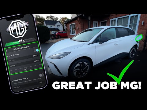 Home charging my MG4! #mg4