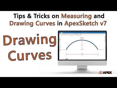 ApexSketch v7 -Tips & Tricks on Measuring and Drawing Curves | Apex Software