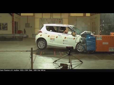 ASEAN NCAP - Suzuki Swift - 4 stars in frontal offset crash test