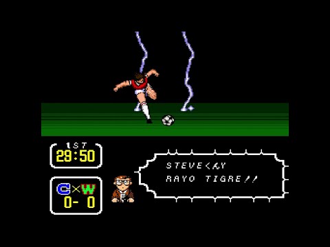 Raiju Shoot  - Kojiro Hyuga Captain Tsubasa III TIRO FULMINANTE!!!