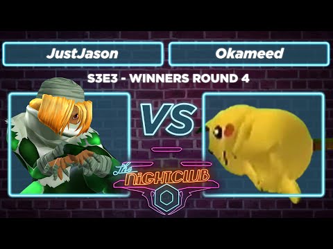 The Nightclub S3E3: Just Jason (Sheik) vs Okameed (Pika) - WR4 SSBM