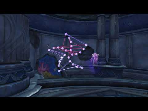 Nazjatar Puzzle - Uncross the Ley Lines - A Really Hard One!