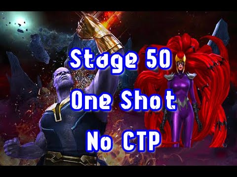 Medusa One shot wbu Thanos| Stage 50 |   Marvel Future Fighit
