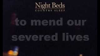 Even If We Try Lyric Video: Night Beds