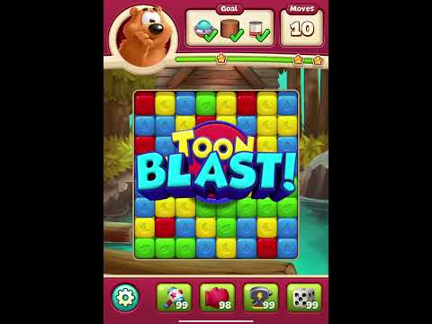 TOON BLAST Levels 2233 - 2238 [No Boosters]