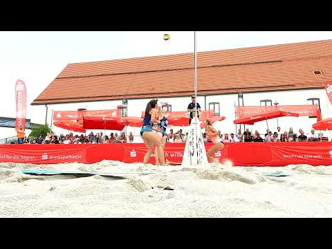 Sensationeller Netzroller beim BVV Beach Masters Premium in Ebersberg!