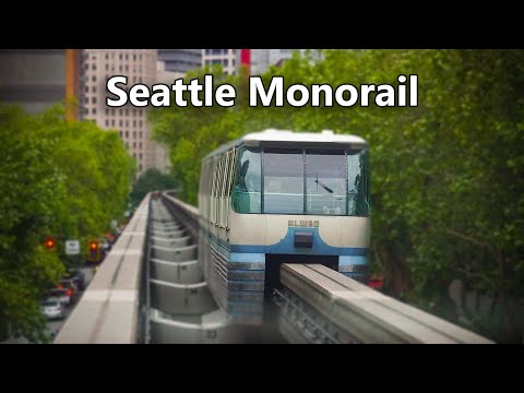Seattle Center Monorail ride in 2024
