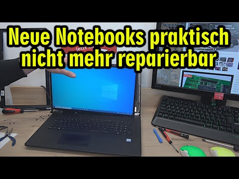 Neue Notebooks praktisch nicht mehr reparierbar 🔥️🔥️