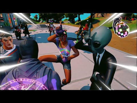 Emote Battle using OG Skull Trooper I did Every Emote the Lobby had Fortnite Party Royale