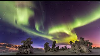 preview picture of video 'Aurores boréales / aurora borealis en Laponie en Finlande: les faits et les mythes'