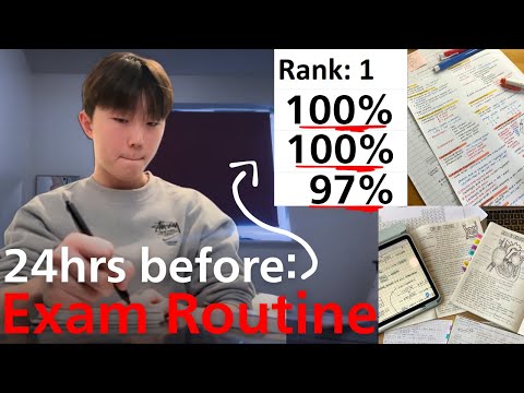 Exam Tomorrow? Copy this PERFECT study routine (easy A**)