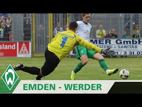 Aron Johannsson | Fünf Tore gegen Kickers Emden | SV Werder Bremen