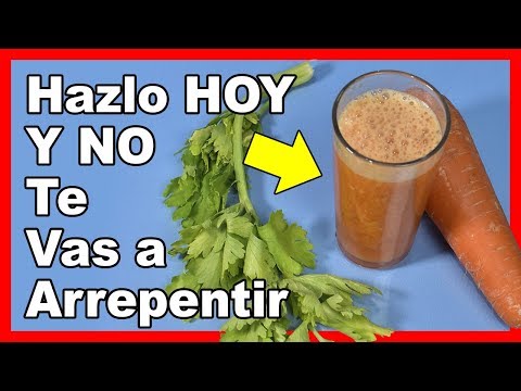 Si Preparas el Jugo de Zanahoria con Apio ¡Tus Amigos también querrán la receta!