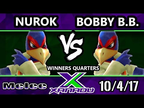 S@X 222 Melee - Nurok (Falco) Vs. Bobby Big Ballz (Falco) - Smash Melee Winners Quarters - SSBM