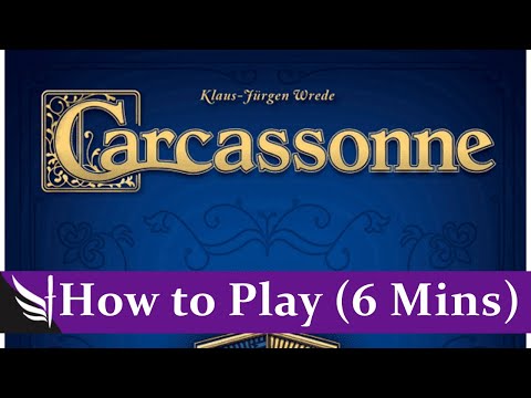 Carcassonne 20th Anniversary How to Play (FULL Rules)