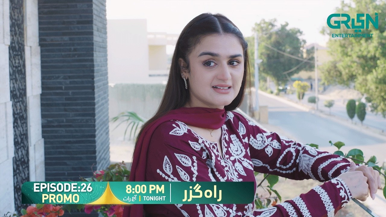 Rahguzar Episode 26 Promo | Tonight at 8:00 PM | Only on Green TV Entertainment