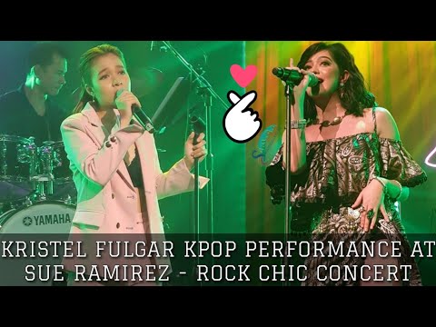 KRISTEL FULGAR KPOP PERFORMANCE AT SUE RAMIREZ ROCK CHIC CONCERT