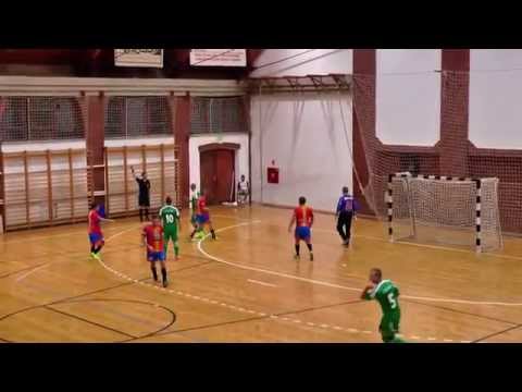 Csenger - Romhány NB-II futsal mérkőzés Csenger 2014. október 20. II. félidő 1. része