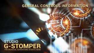 General Controls Information, G-Stomper Studio 5.7