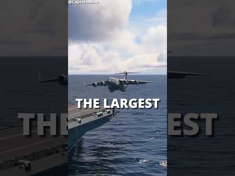 What Was The Largest Plane To Land On An Aircraft Carrier?