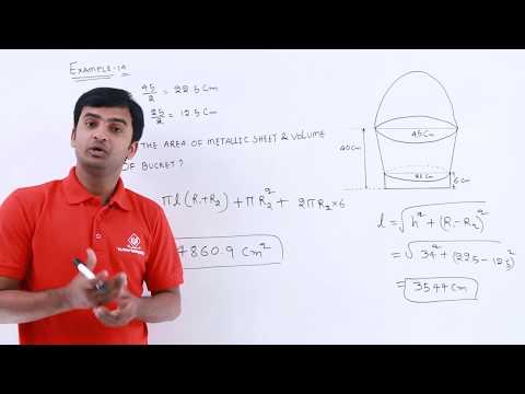 Frustum of a Cone Problem 3