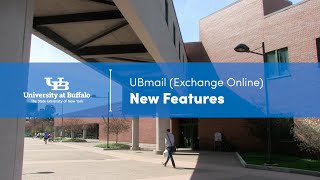 New features in UBmail (powered by Exchange Online)