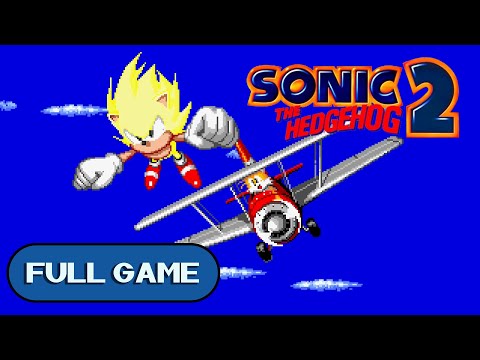 Sonic the Hedgehog 2 GENESIS MEGA DRIVE FULL GAME Longplay Gameplay Walkthrough Playthrough VGL