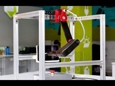 SR SCARA Pro V1.0 High Speed Touch Screen Testing Robot.