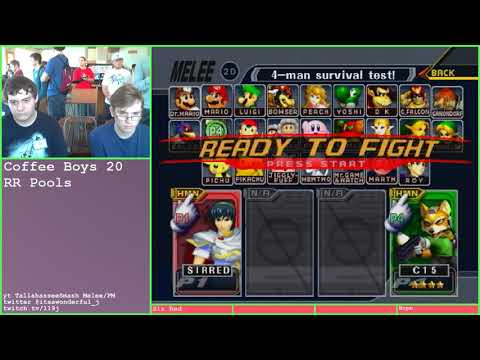 CB 2/18/18 - Melee Singles - Sir Red (Marth) Vs. Nope (Fox) - RR Pools