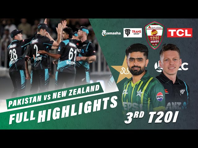 Full Highlights | Pakistan vs New Zealand | 3rd T20I 2024 | PCB | M2E2U