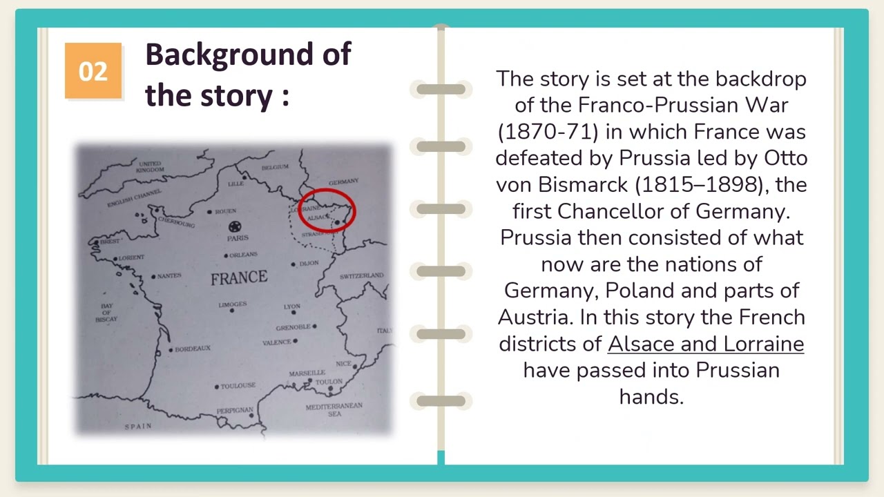 The Last Lesson | Class 12th | Ch.1 English chapter presentation | Interactive slides PPT