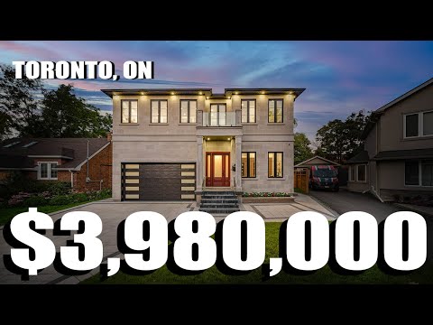 Tour Luxury Living At Its Finest In This Exquisite Brand-new Toronto Custom Home!! 91 BRUCEWOOD CRES
