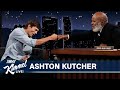 Ashton Kutcher on Mila Kunis Convincing Him Not to Go to Space & the Ongoing Conflict in Ukraine