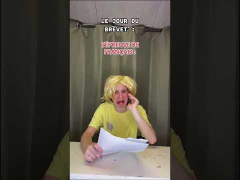LE JOUR DU BREVET ! Partie 2 Comment elle s’est passé votre épreuve de français