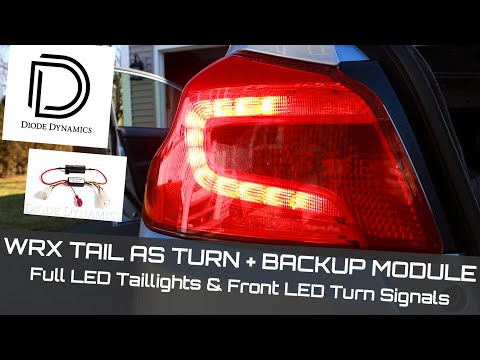 WRX TAIL AS TURN + BACKUP - FULL LED REPLACEMENT - Subaru WRX 15-20