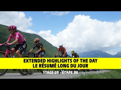 Extended Highlights - Stage 8 - Tour de France Femmes avec Zwift 2025