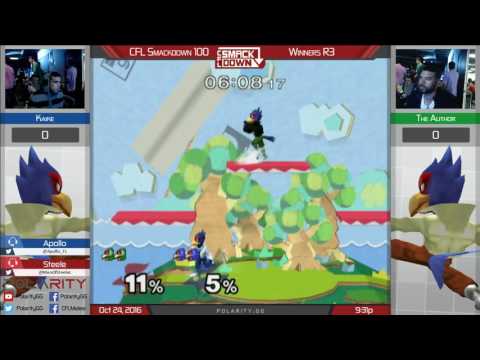 CFL Smackdown 100 Melee - Kaike (Falco) vs TheAuthor (Green) - Winners R3