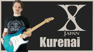 X Japan - Kurenai 紅 (Guitar Cover HD)