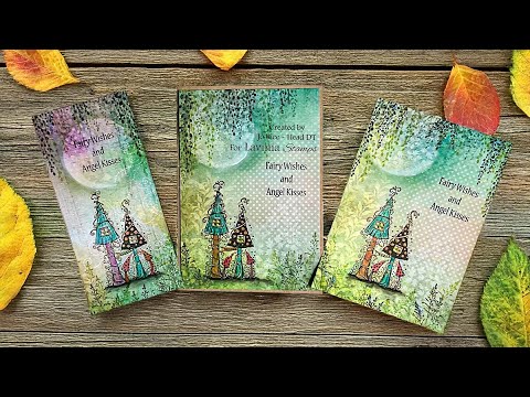 Fairy House on the Enchanted Forest Papers by Jo Rice - A Lavinia Stamps Tutorial