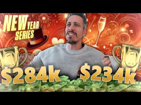 DEEP Run in HUGE New Year Series MAIN EVENT 💰 Poker Highlights