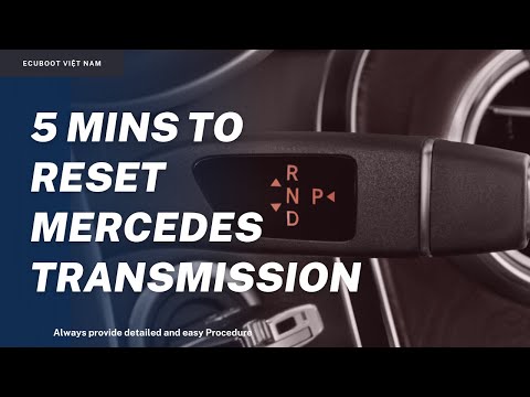 5 minutes to reset Mercedes TCU