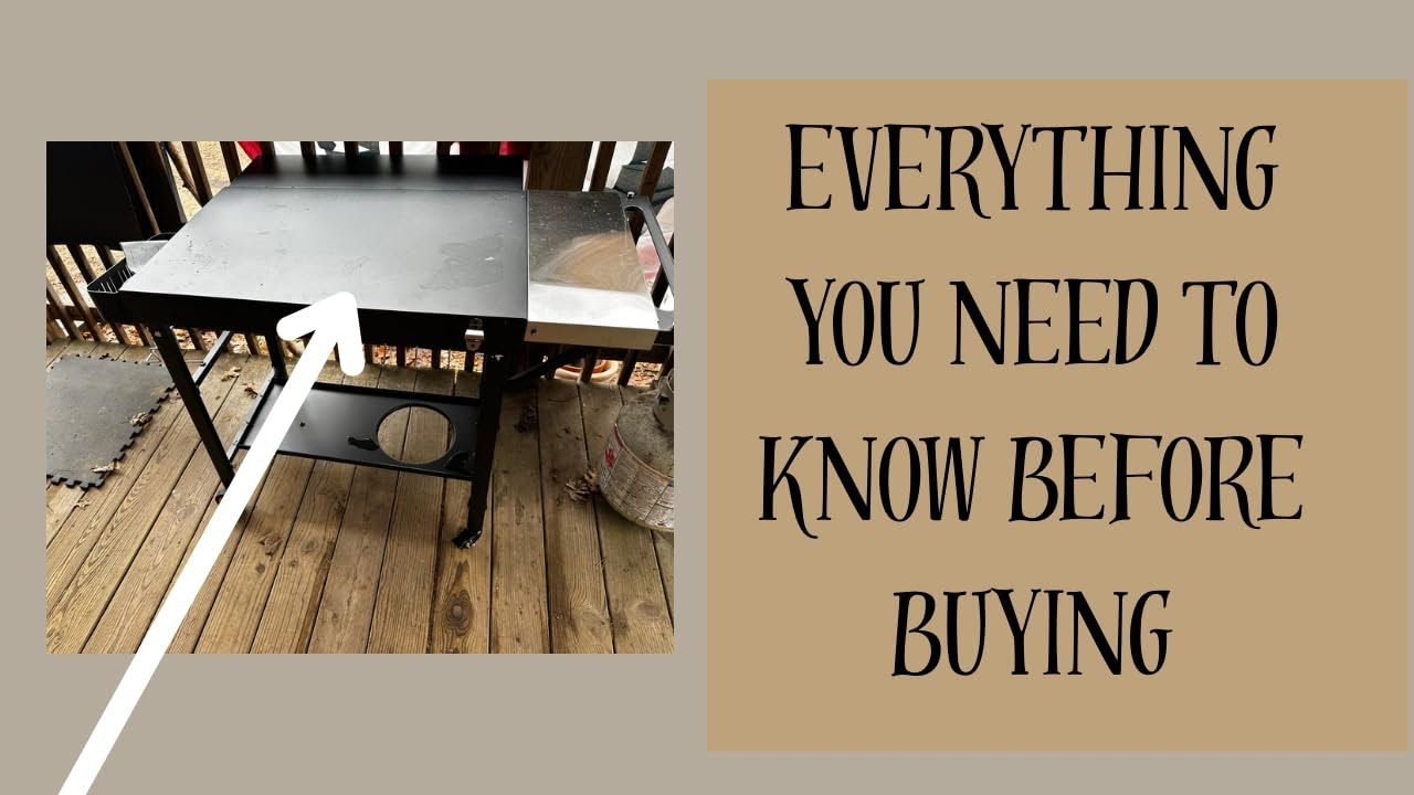 My honest review of portable griddle stand