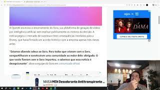 A bolha da IA Começou a Estourar! Sora da OpenAi acabou!